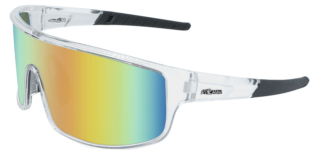 Piranha Astra Shield Mens Sports Sunglasses Clear Frames #62192