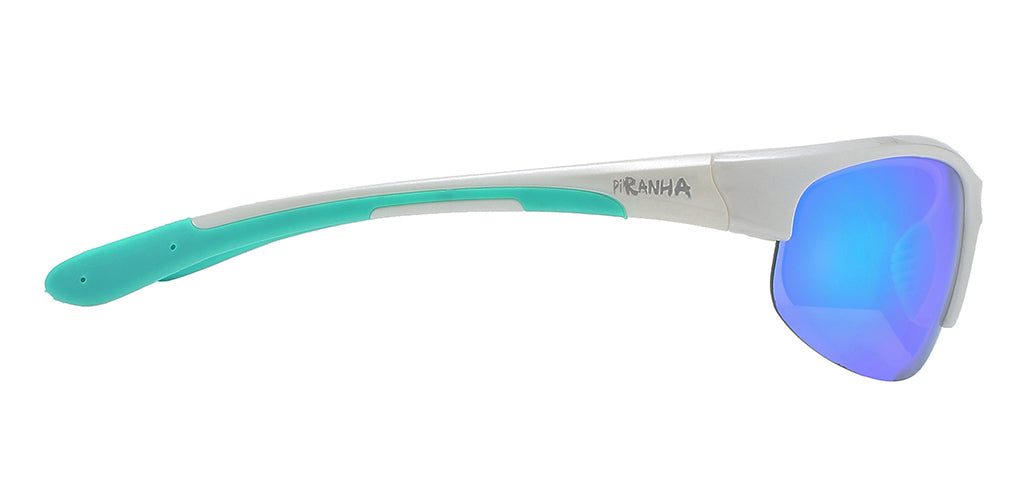 Women's Sport Sunglasses - Champion FLX-T in White and Teal