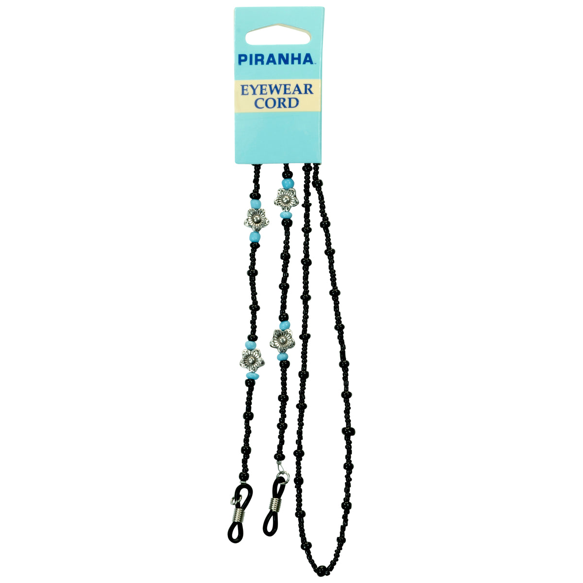 Black Beaded Cord Piranha Eyewear