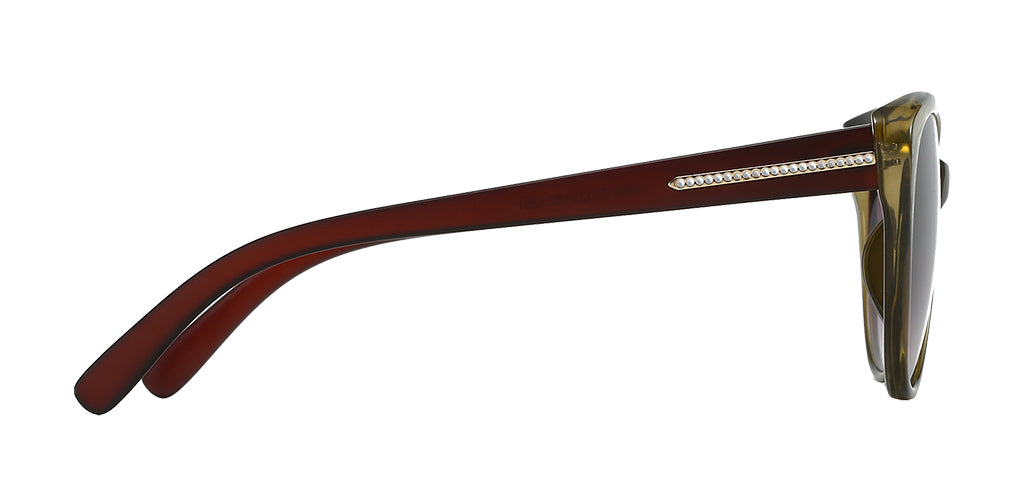 Olivia Eco-Pact Cat Eye Sunglasses with Gradient Brown Lens