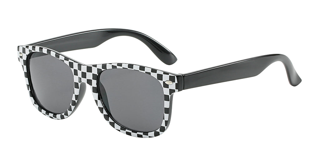 Checkerboard sunglasses deals