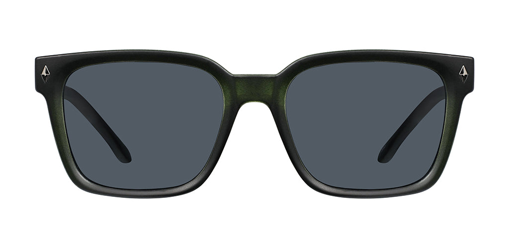 ビークレンズ Piranha Eyewear Forest Frosted Green Sunglasses for Men and Women