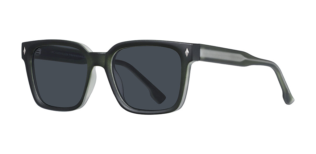 Forest Frosted Green Sunglasses for Men and Women