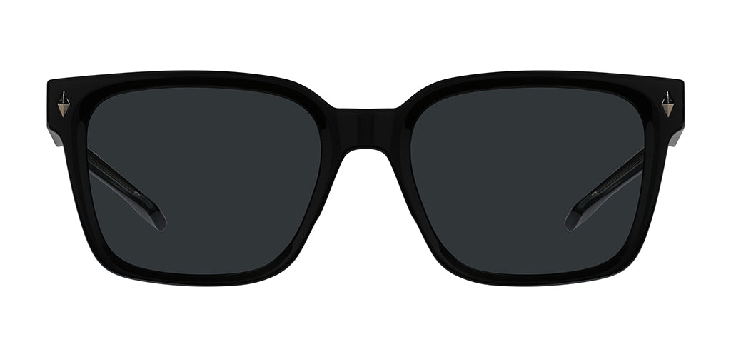 Piranha Eyewear Cruise Glossy Black Polarized Sunglasses for Men