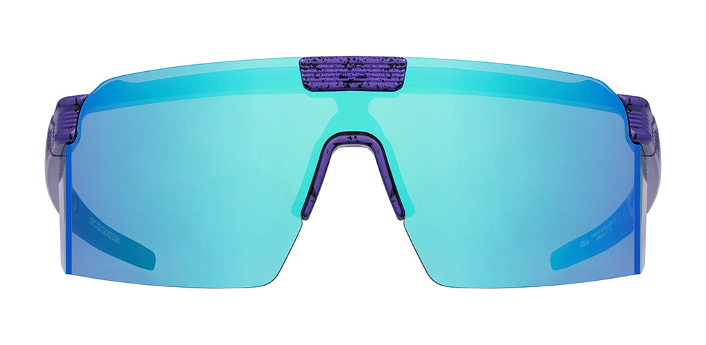 Piranha Eyewear Upland Flip Up Shield Sunglasses for Men with Blue