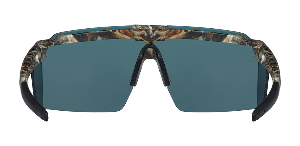 Backcountry Flip Up Shield Sunglasses for Men with Red Mirror Lenses