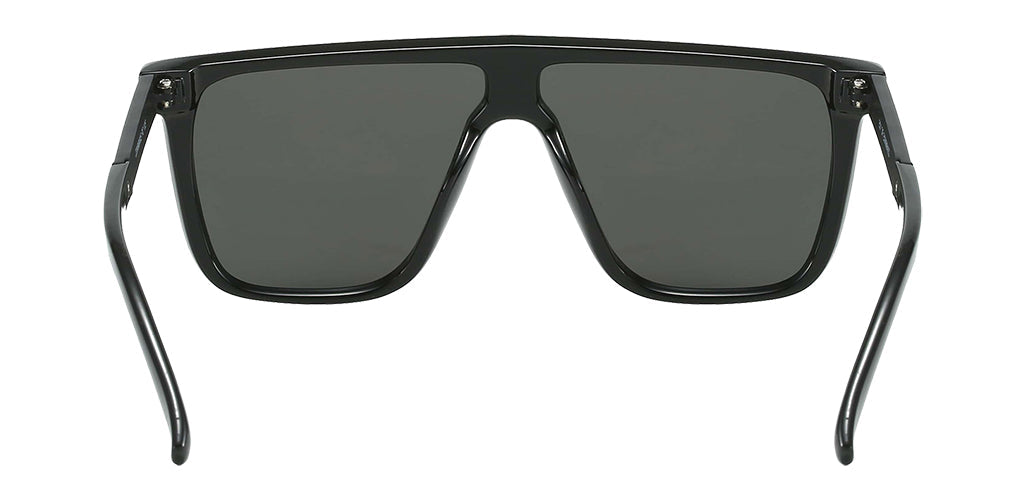 Cypher II Black Flat Top Sunglasses