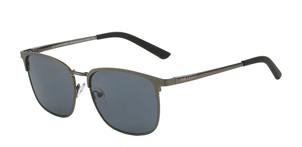 Oxford Square Metal Frame Sunglasses