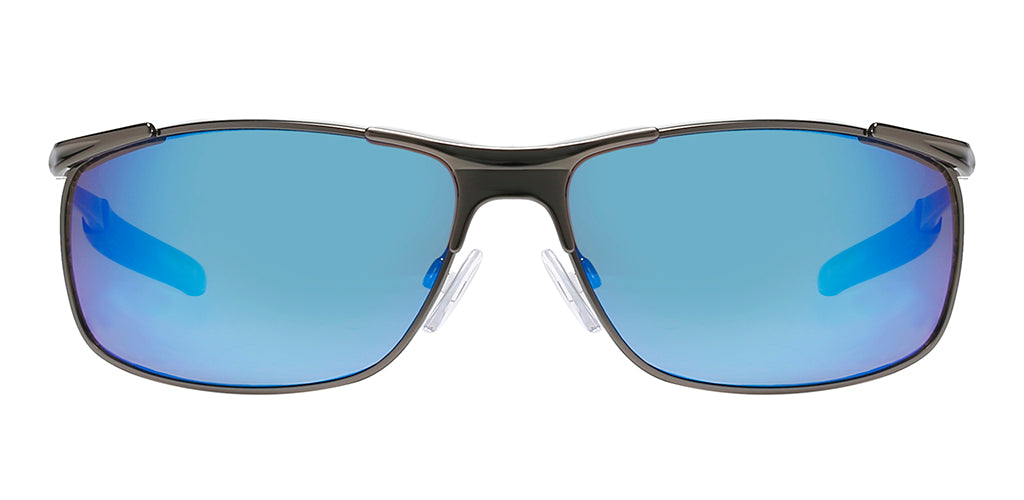 Alex Blue Mirror Metal Sunglasses