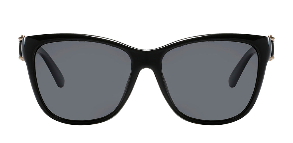 Emma Black Polarized Sunglasses