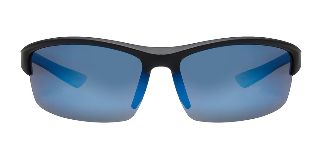 Academy Blue Mirror Polarized Sunglasses