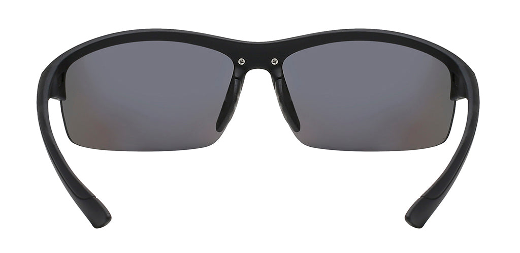 Academy Blue Mirror Polarized Sport Sunglasses