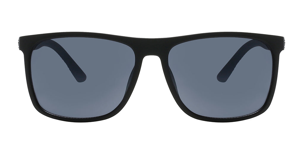Asher Square Black Sunglasses