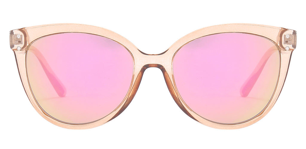 Eco-Pact Sustainable Sunglasses in Champagne, Flora