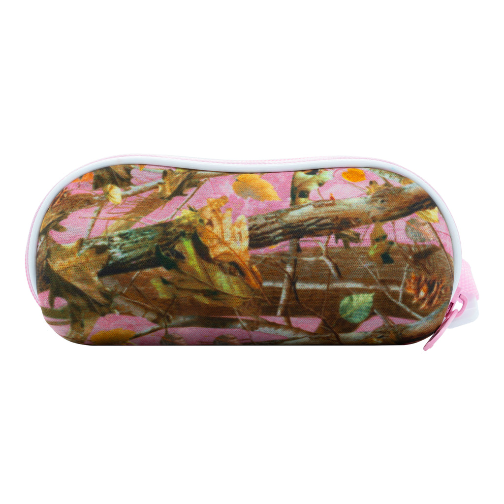 Pink Forest Camo Zipper Case for Sunglasses