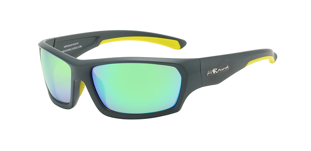 FLX-T Black & Yellow Sport Sunglasses, Colton
