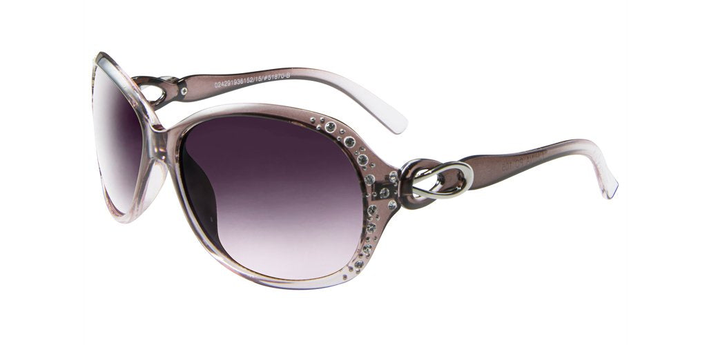 Royal Rhinestone Oversize Sunglasses